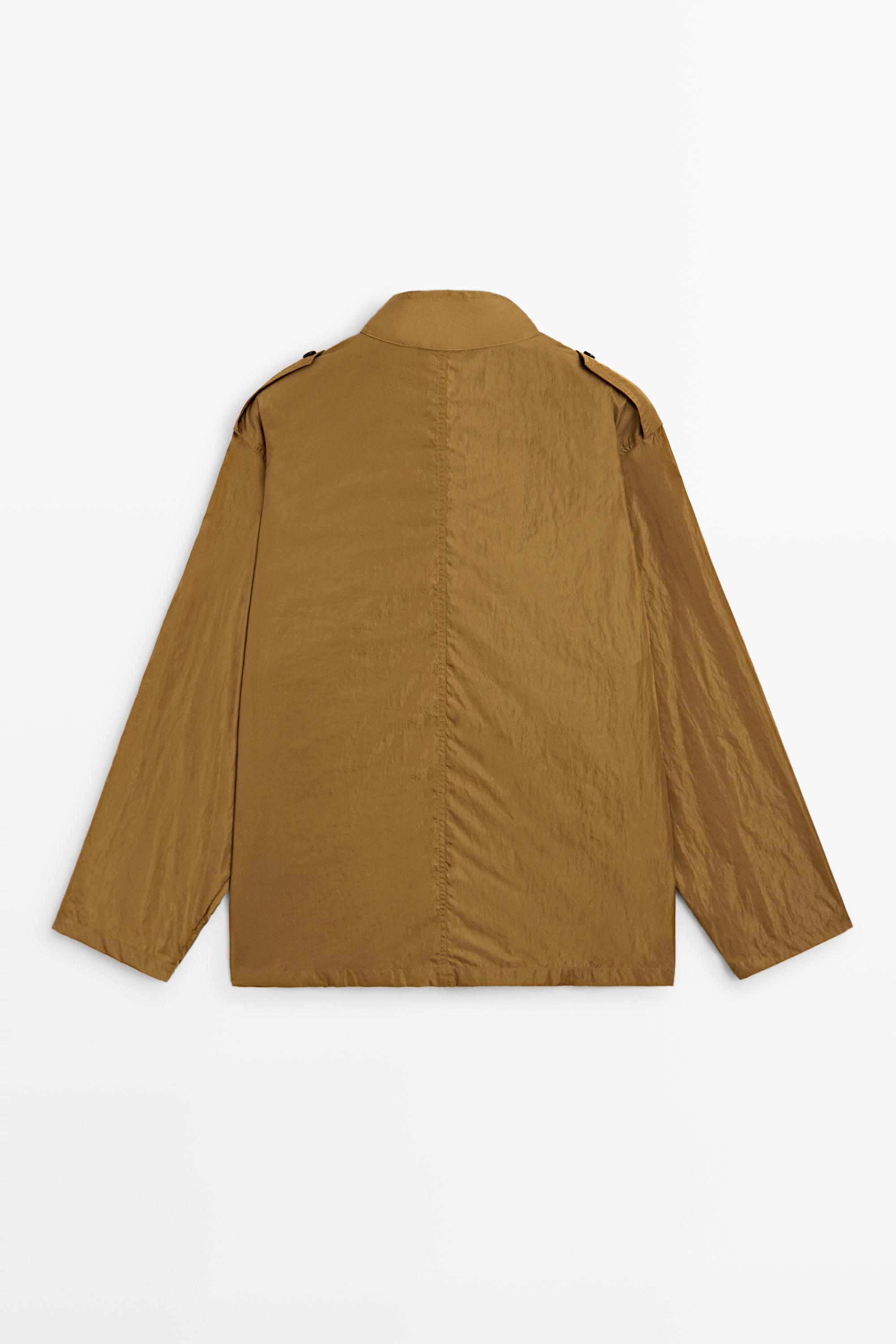 Technical overshirt with pocket details